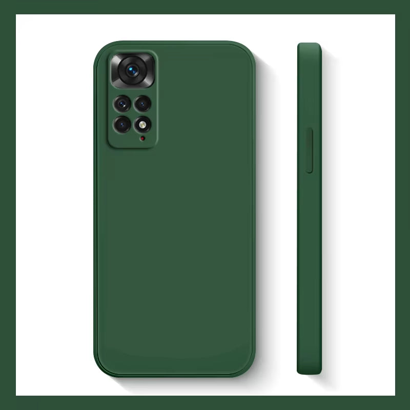 Case for  Redmi Note 11S Cases  Redmi Note 11S 10 11 12 13 Pro plus 5G Cover Shockproof Liquid Silicone Phone Cover