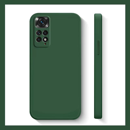 Case for  Redmi Note 11S Cases  Redmi Note 11S 10 11 12 13 Pro plus 5G Cover Shockproof Liquid Silicone Phone Cover