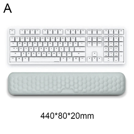 Mousepad Ergonomic Keyboard Mouse Wrist Rest Office Typing Protection Relax Wrist Memory Foam Mouse Pad Computer Laptop Desk Mat