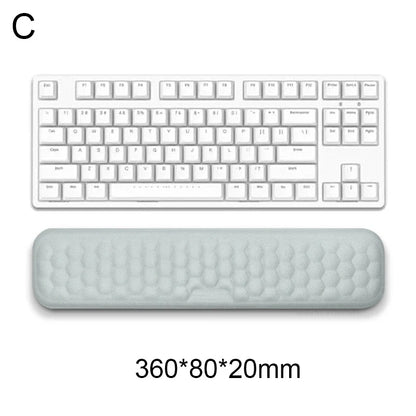 Mousepad Ergonomic Keyboard Mouse Wrist Rest Office Typing Protection Relax Wrist Memory Foam Mouse Pad Computer Laptop Desk Mat