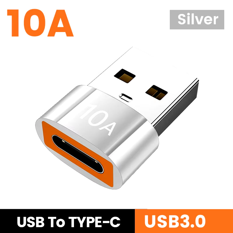 10A USB Type C to USB a Adapter USB 3.0To Type C OTG Converter Connector for Macbook Ipad Huawei Xiaomi Samsung