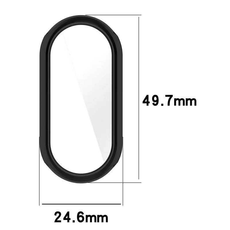 Full Cover Case for Xiaomi Mi Band 9 8 Screen Protec Mi Band9 8 NFC Screen Protector Protective Case Watch Casefor Mi Band8 9